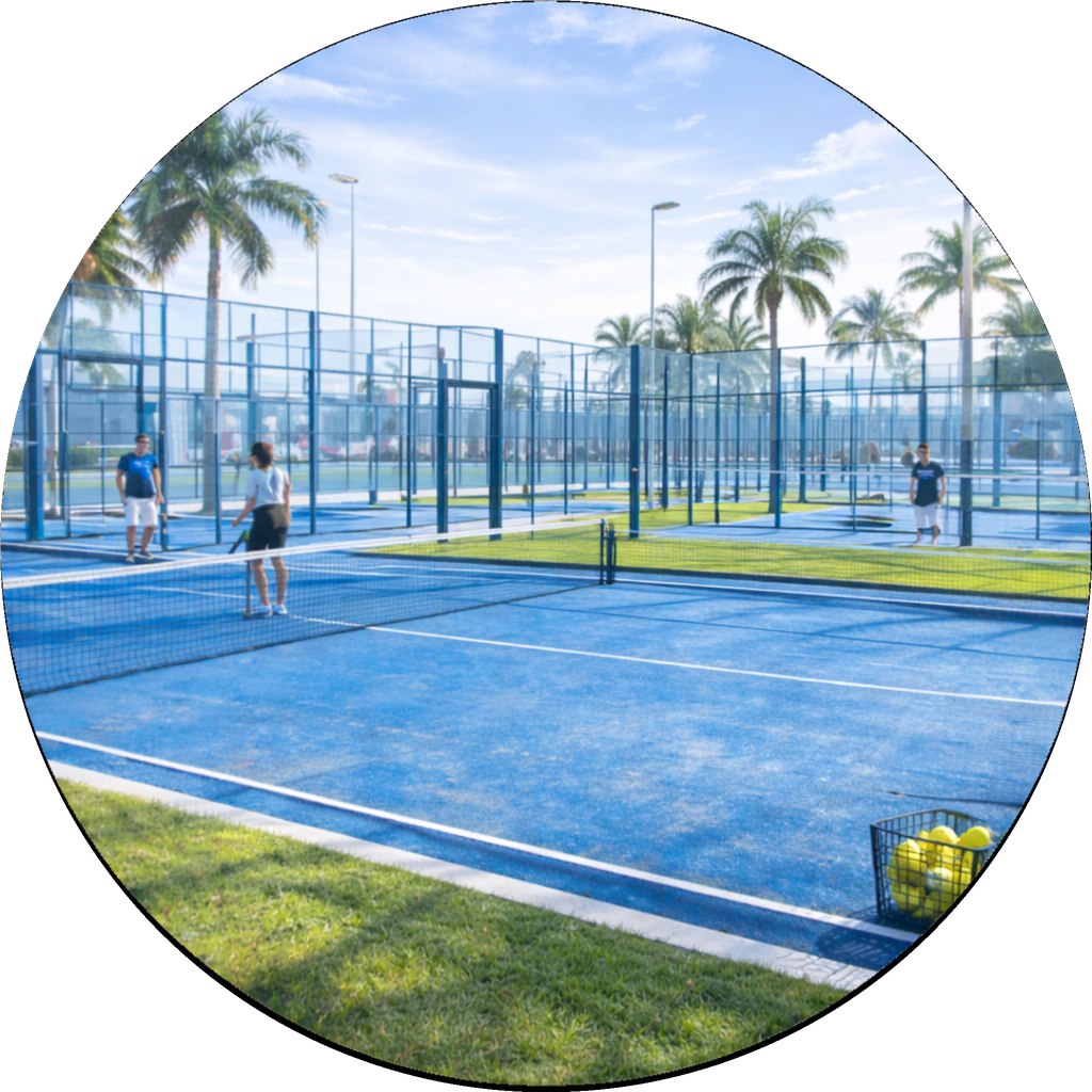 Padel player